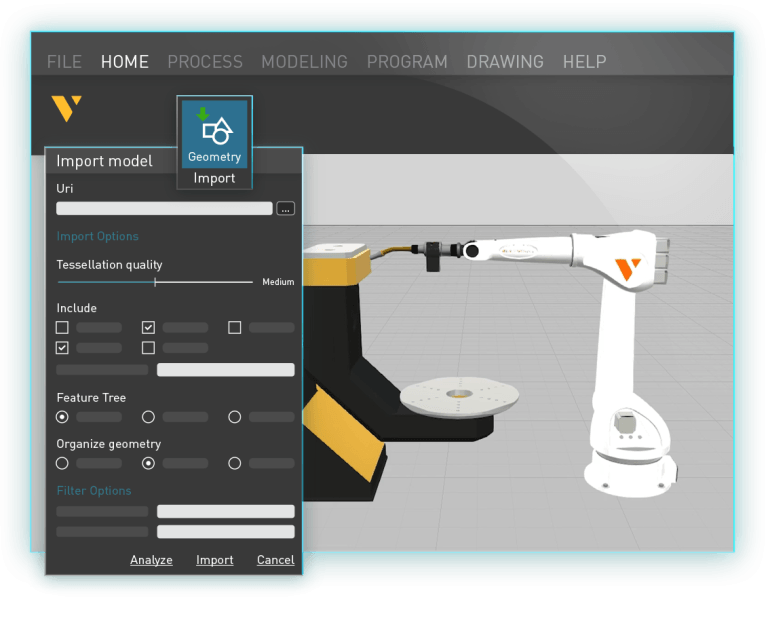 Robot offline programming - Visual Components