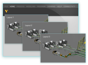 Factory layout design - Visual Components