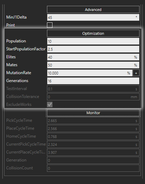 Improved Optimization properties in Visual Components Works Library