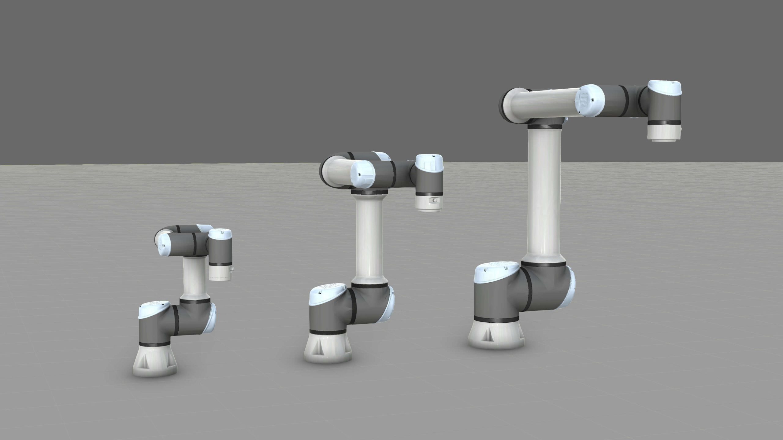The new Universal Robots component additions to Visual Components eCatalog in December 2018