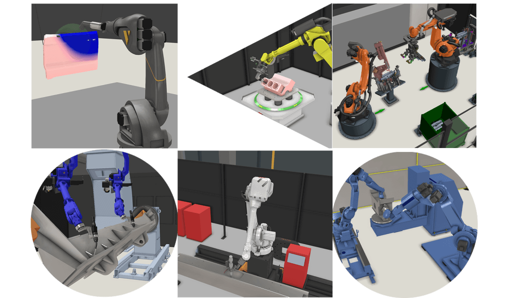Robot programming for industrial processes with Visual Components OLP ...