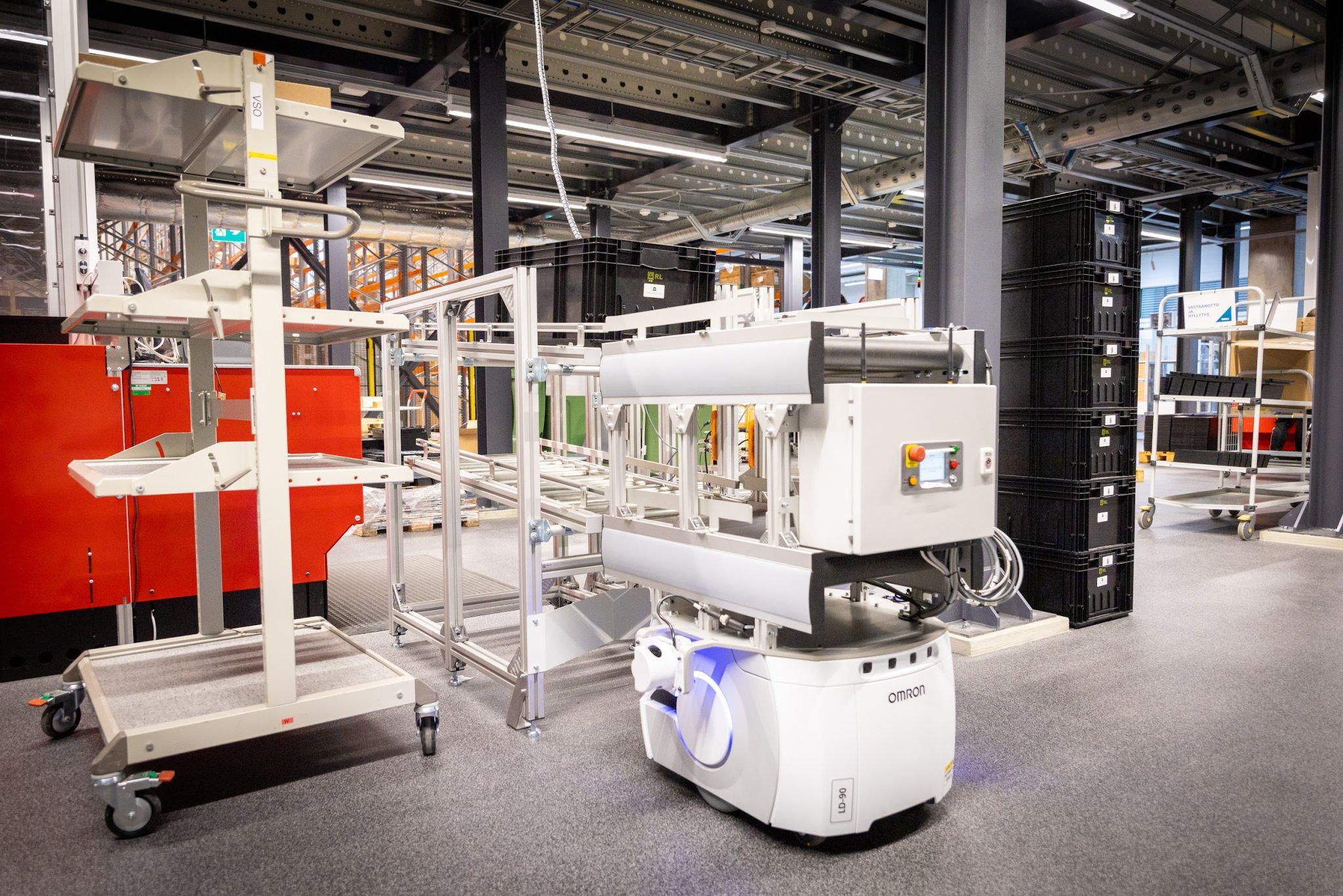 Vaisala Rds Container Vaisala optimized and validated its new logistics center with Visual ...